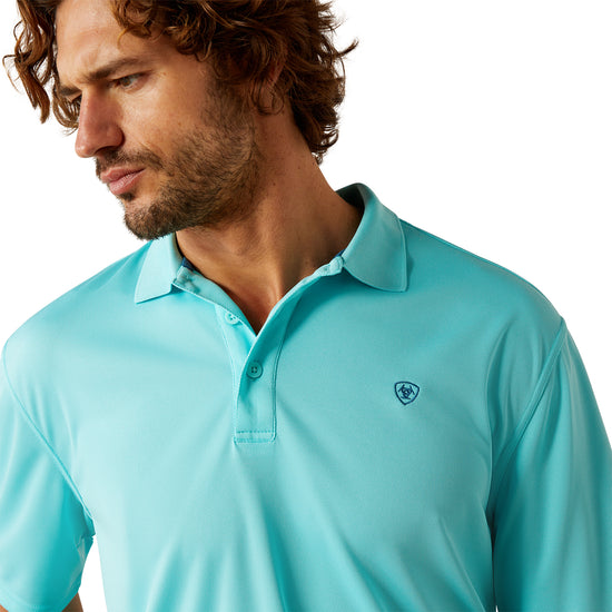 Ariat Men's Blue Radiance TEK Polo Shirt 10055249