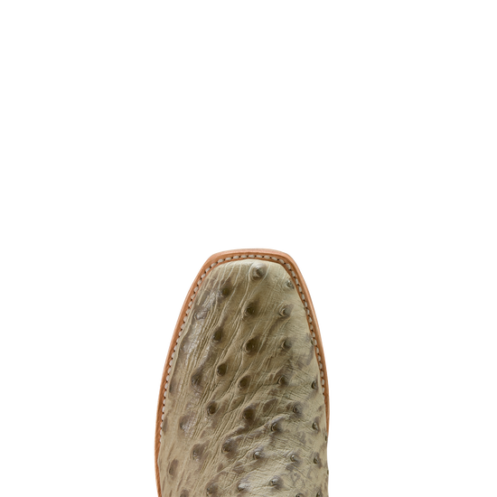 Ariat Men's Futurity Outlaw Platinum Full Quill Ostrich Cowboy Boots 10058167