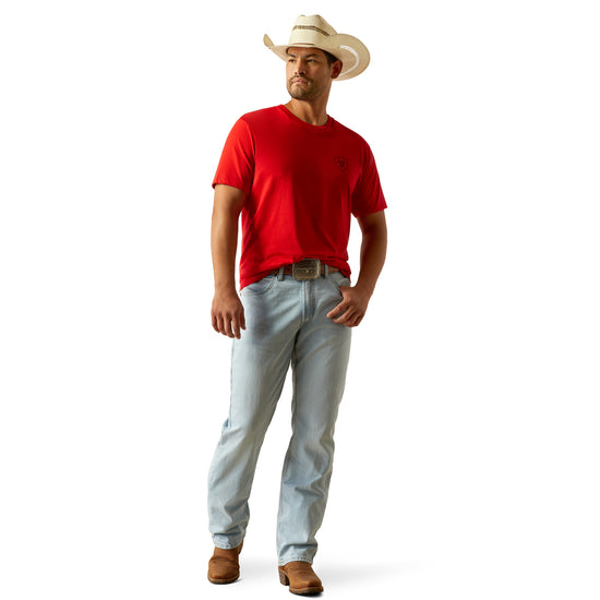 Ariat Men's Redline Etched Buffalo LOTF Flag T-Shirt 10058939