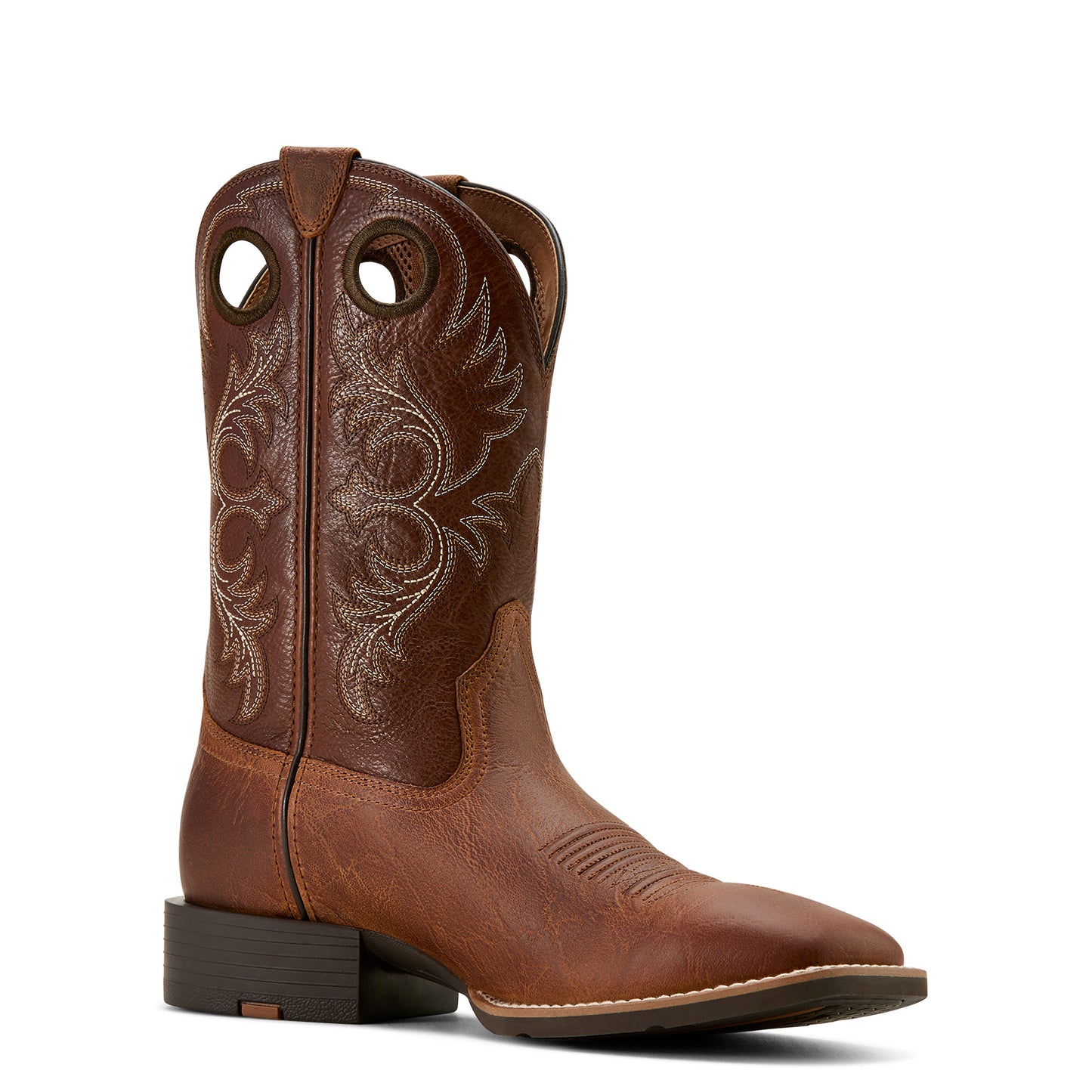 Ariat Men's Sport Rodeo Aged Tan Elephant Print Western Boot 10061183