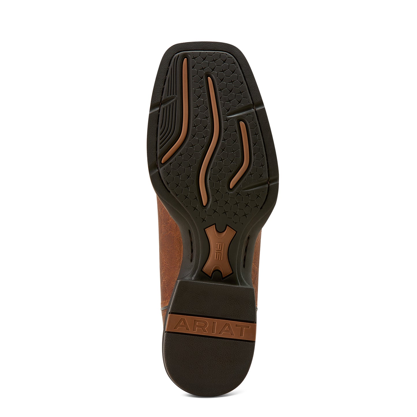 Ariat Men's Sport Rodeo Aged Tan Elephant Print Western Boot 10061183