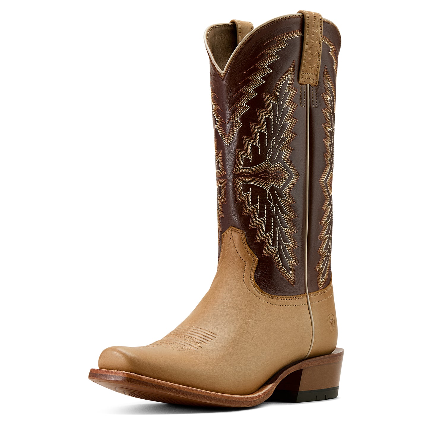 Ariat Men's Futurity Showman Flaxen Tan Western Boot 10061217