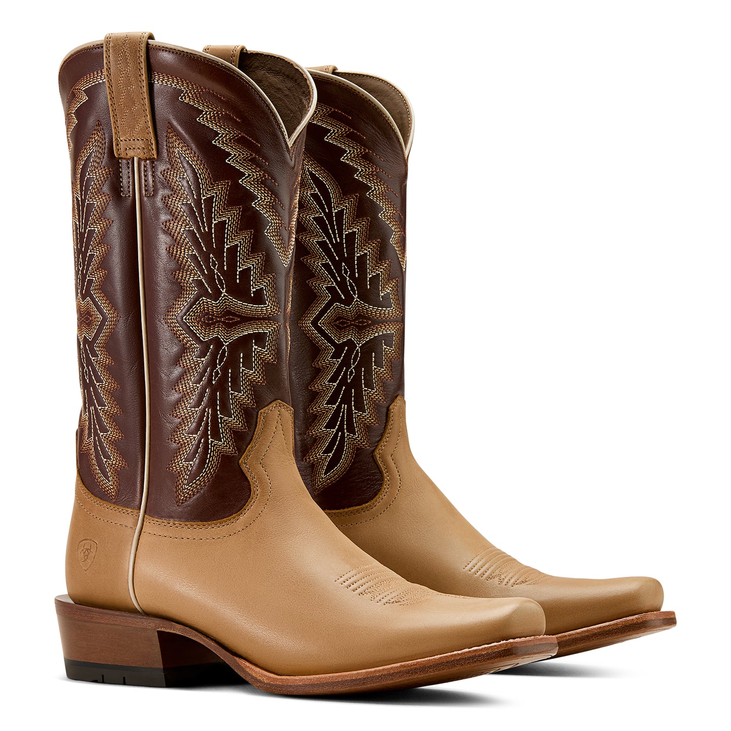 Ariat Men's Futurity Showman Flaxen Tan Western Boot 10061217