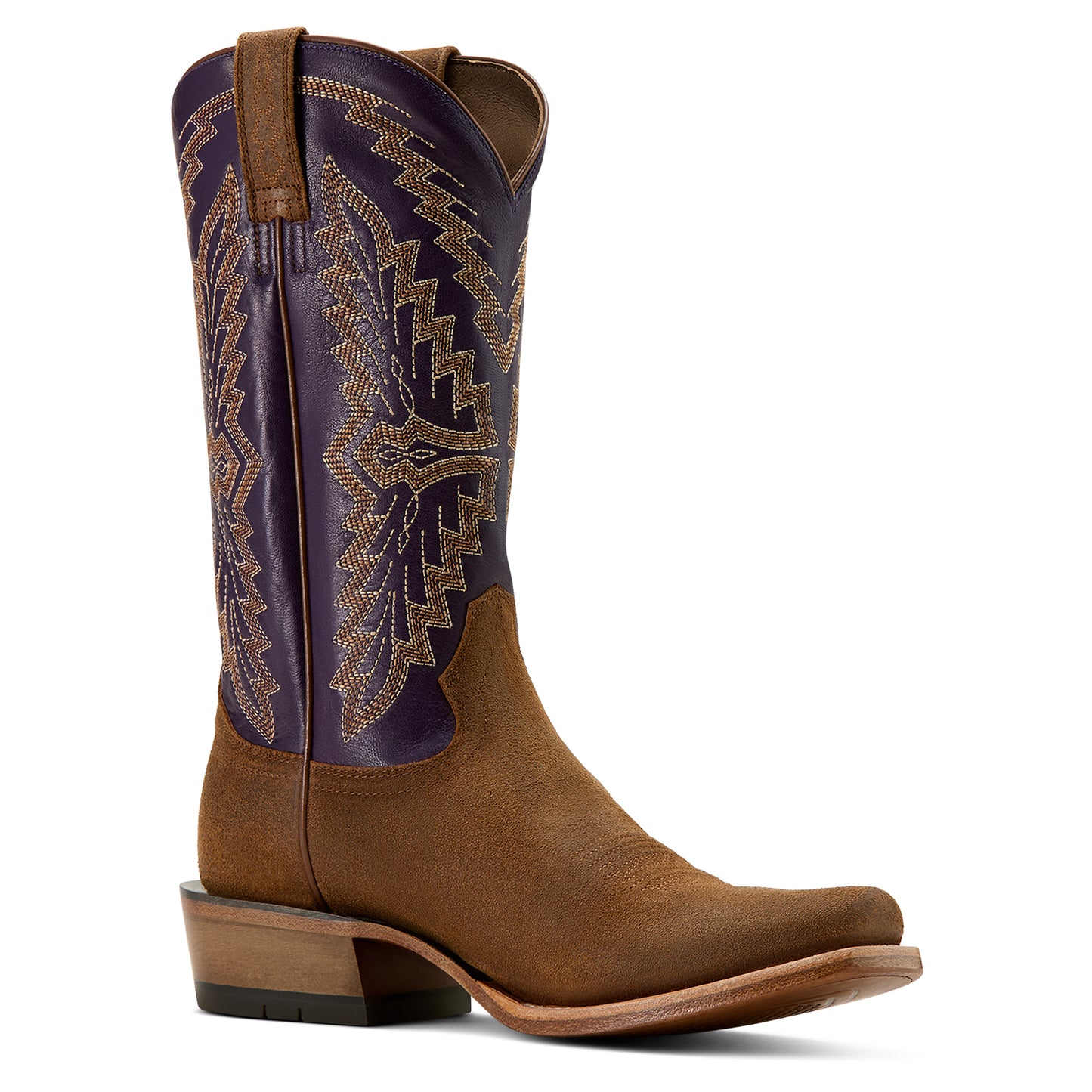 Ariat Men's Futurity Showman Foothill Brown Roughout Western Boot 10061218