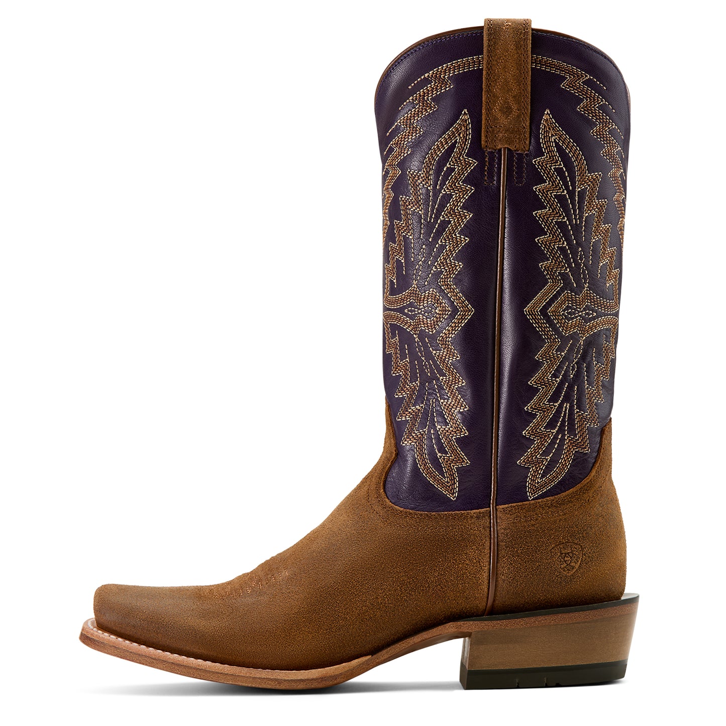 Ariat Men's Futurity Showman Foothill Brown Roughout Western Boot 10061218