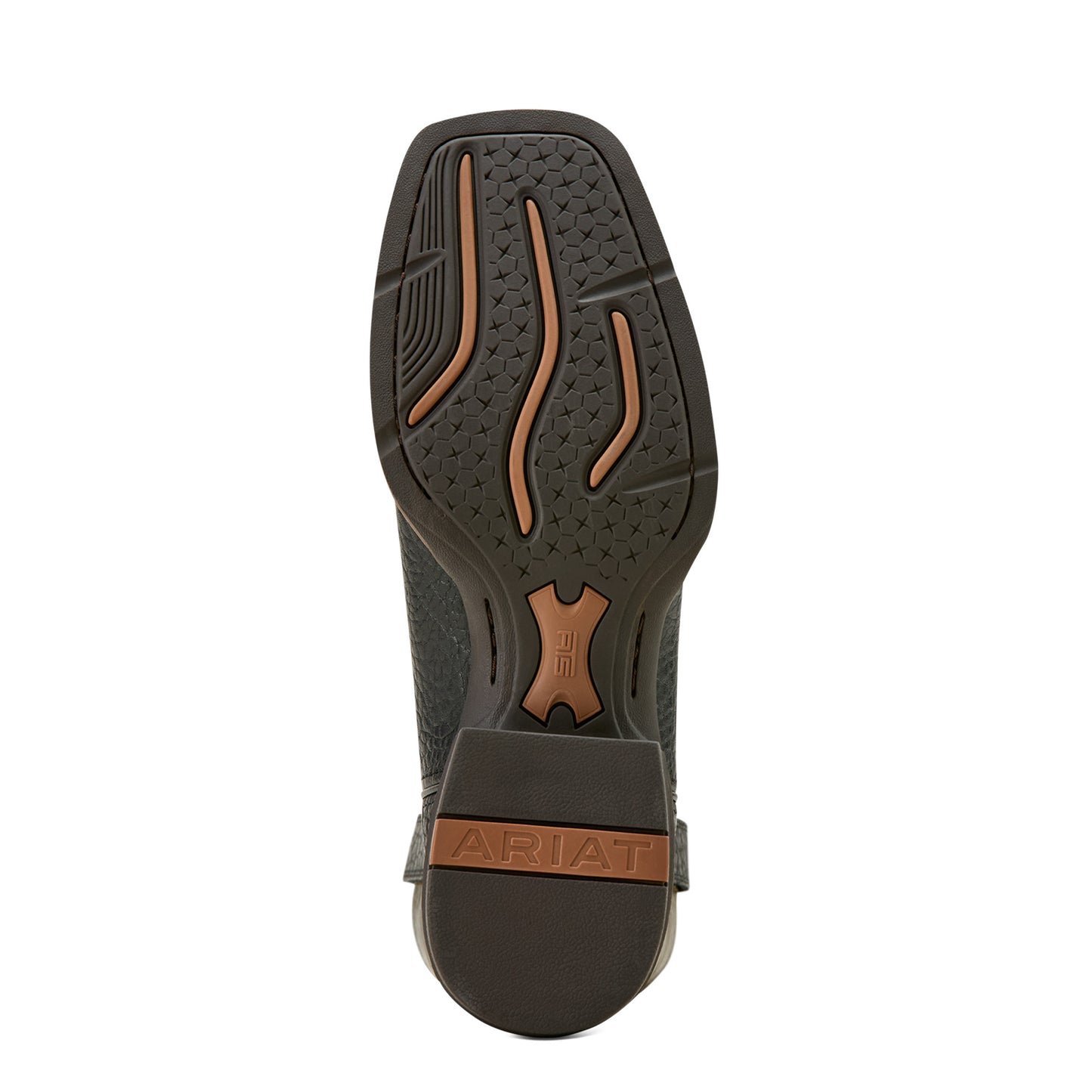 Ariat Men's Sport Antlers Black Adobe Western Boot 10061231