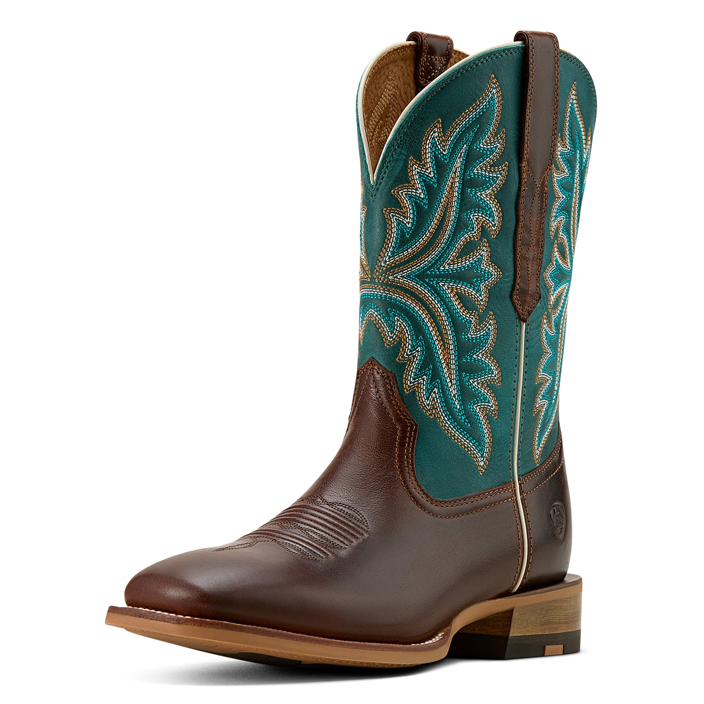 Ariat Men's Walker Espresso Wide Square Toe Western Boot 10061240