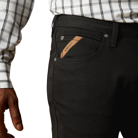 Ariat Men's M4 Relaxed Black Boot Cut Denim Jeans 10070592