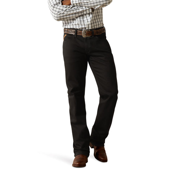 Ariat Men's M4 Relaxed Black Boot Cut Denim Jeans 10070592