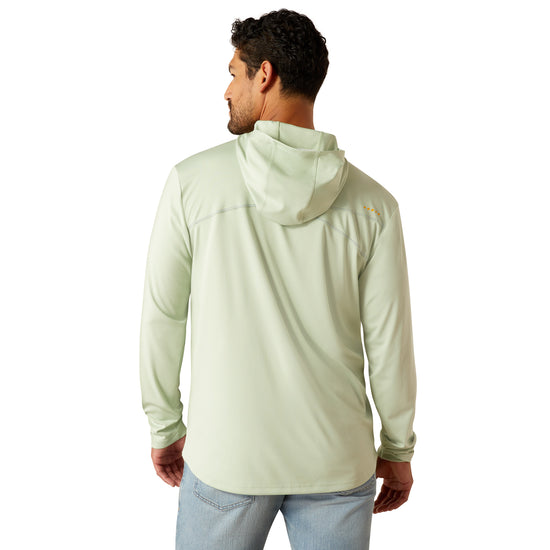 Ariat Men's Rebar Sunblocker Laurel Green Craft Hooded T-Shirt 10054423