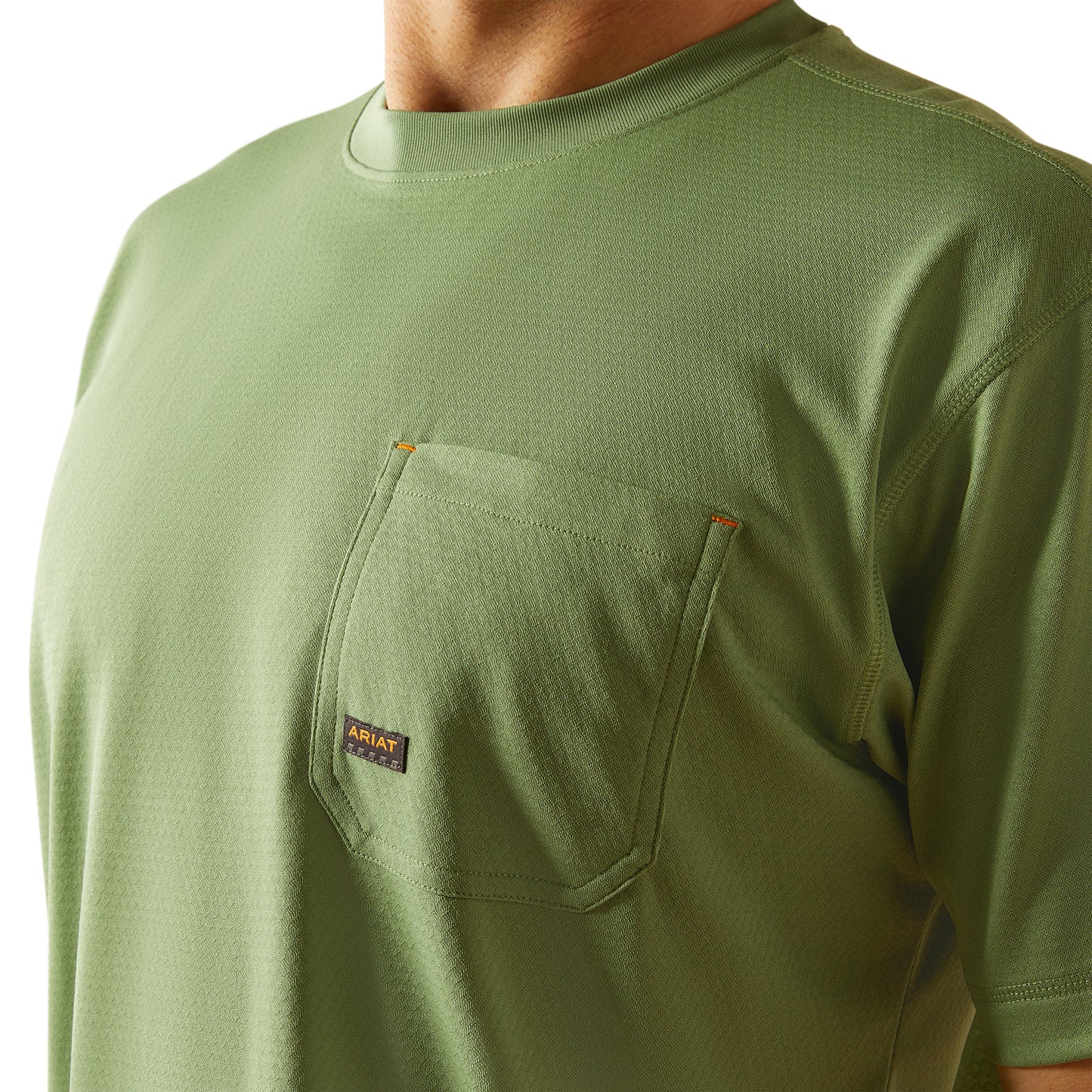 Ariat Men's Rebar Heat-Fighter Staple Loden GreenT-Shirt 10054534