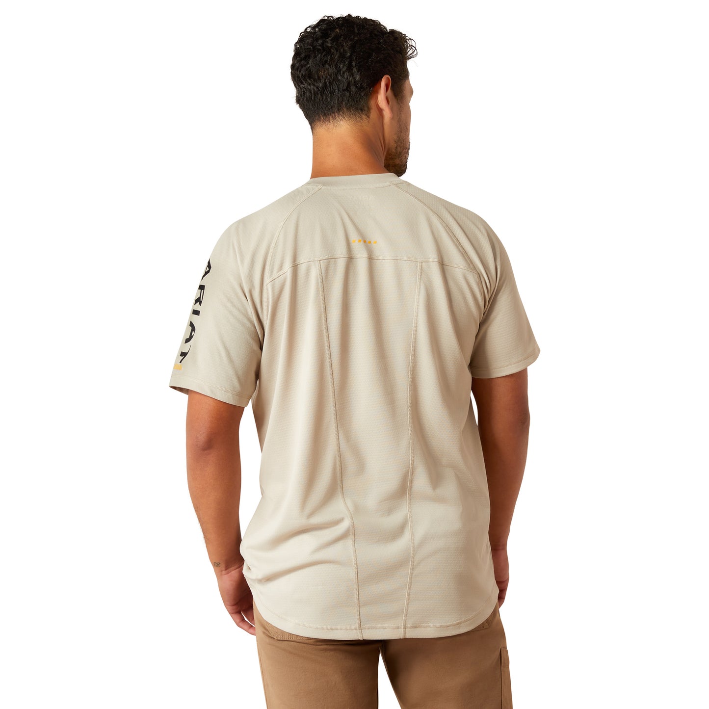 Ariat Men's Rebar Heat Fighter Island Fossil T-Shirt 10055091