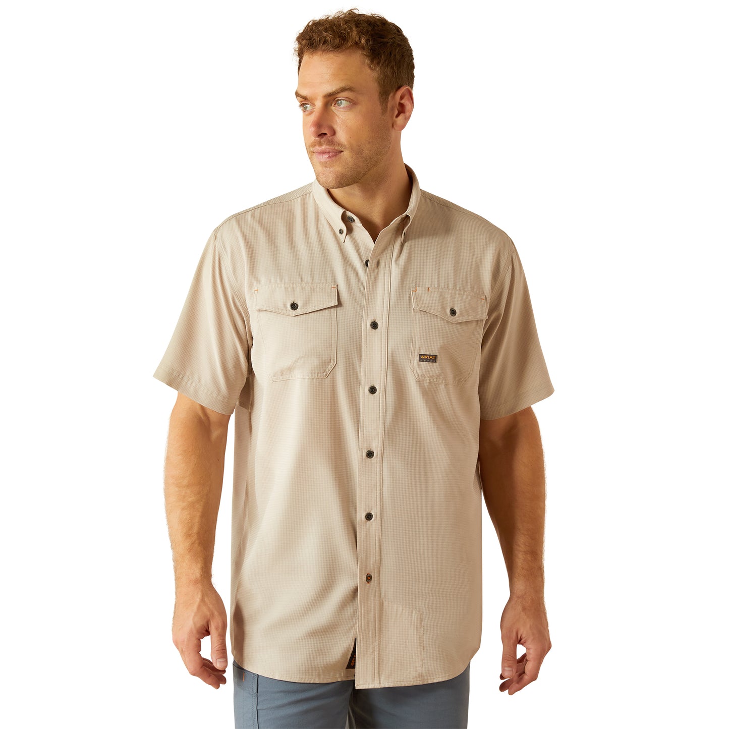 Ariat Men's Rebar Made Tough VentTEK DuraStretch Work Shirt 10055198