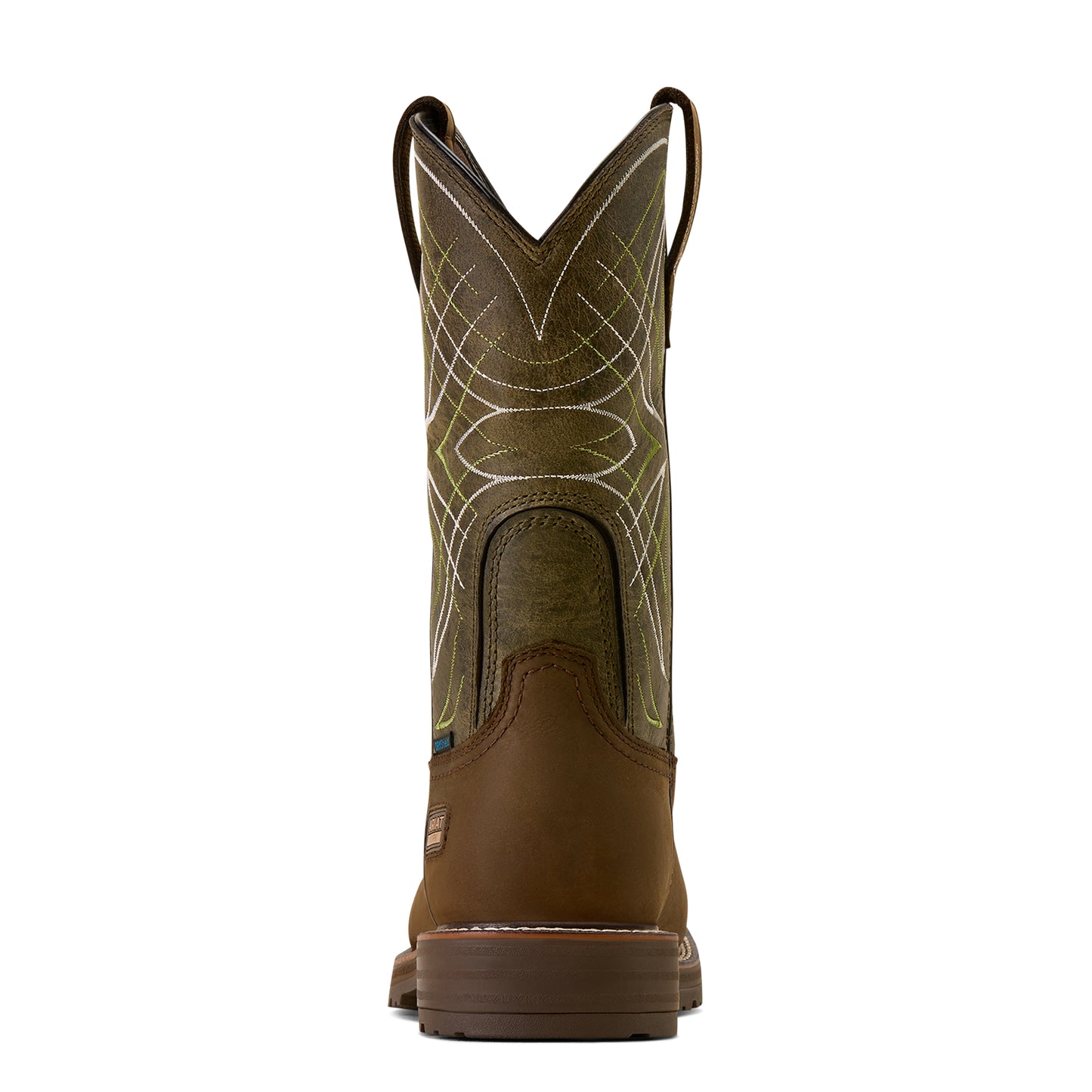 Ariat Men's Activator Waterproof Soft Toe Dark Brown Work Boot 10060894