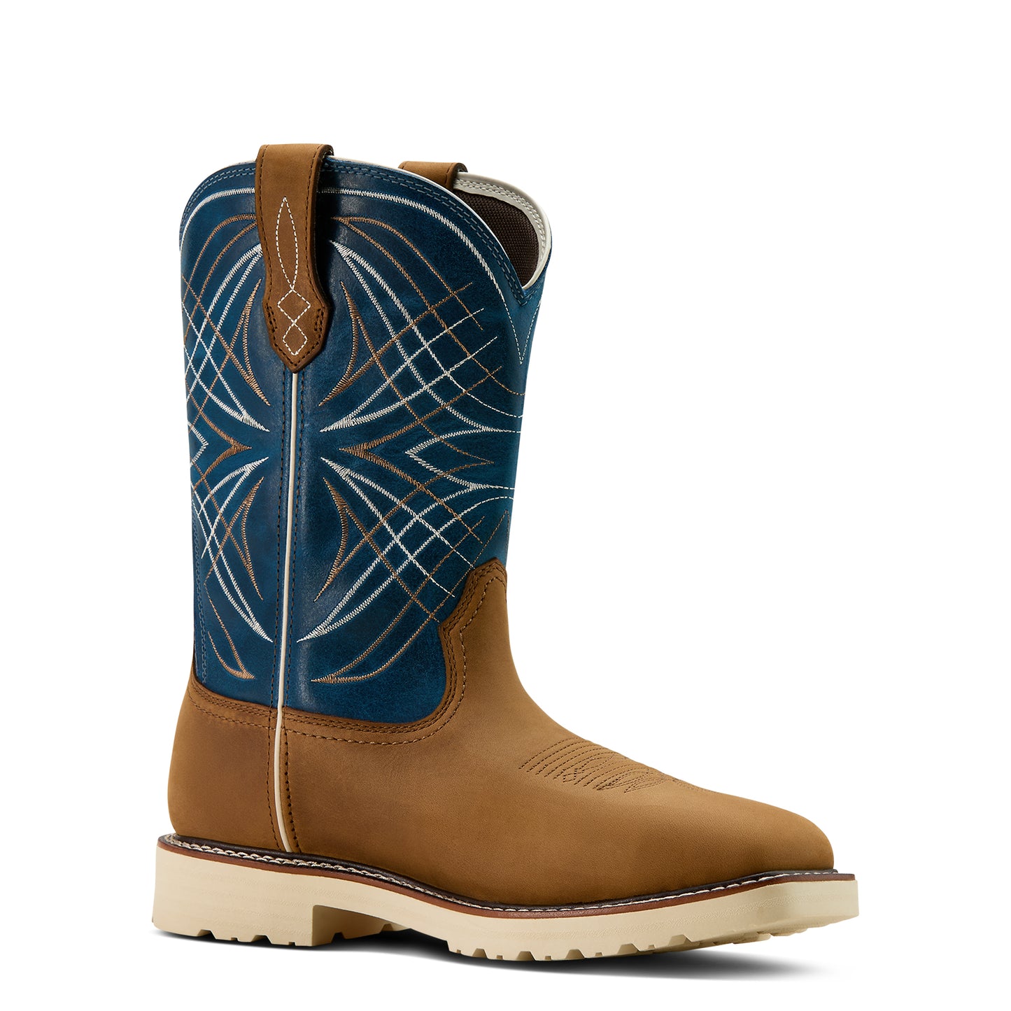 Ariat Men's Activator Waterproof Dusted Brown Steel Toe Work Boot 10060893