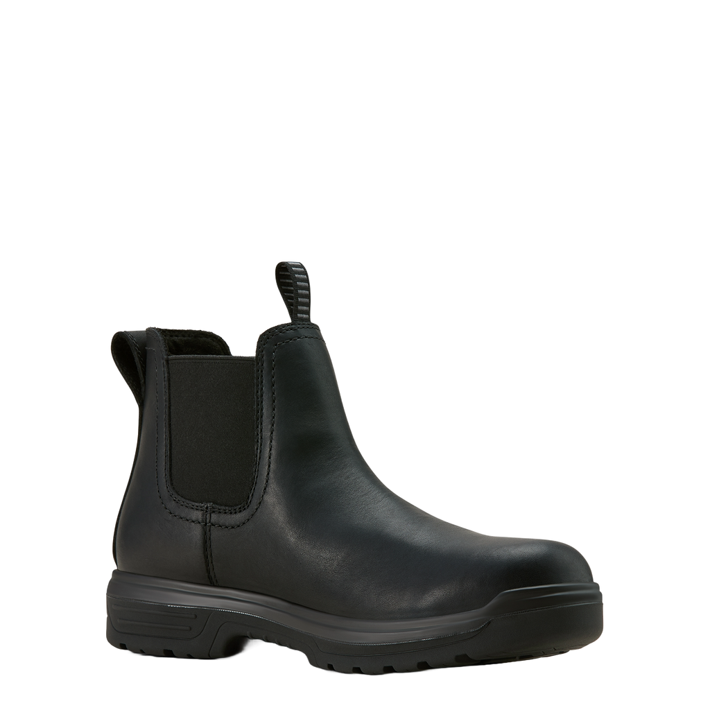 ARIAT WATERPROOF ワークブーツ バイク ブラック 黒 25.5 Ariat Men's Turbo Chelsea Waterproof Black Work Boots 10060896