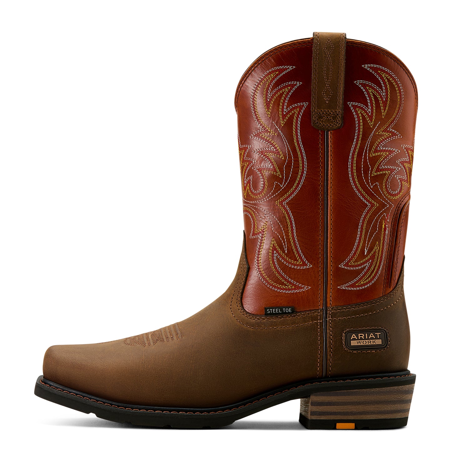Ariat Men's Ironside Dark Earth Square Steel Toe Work Boot 10061252