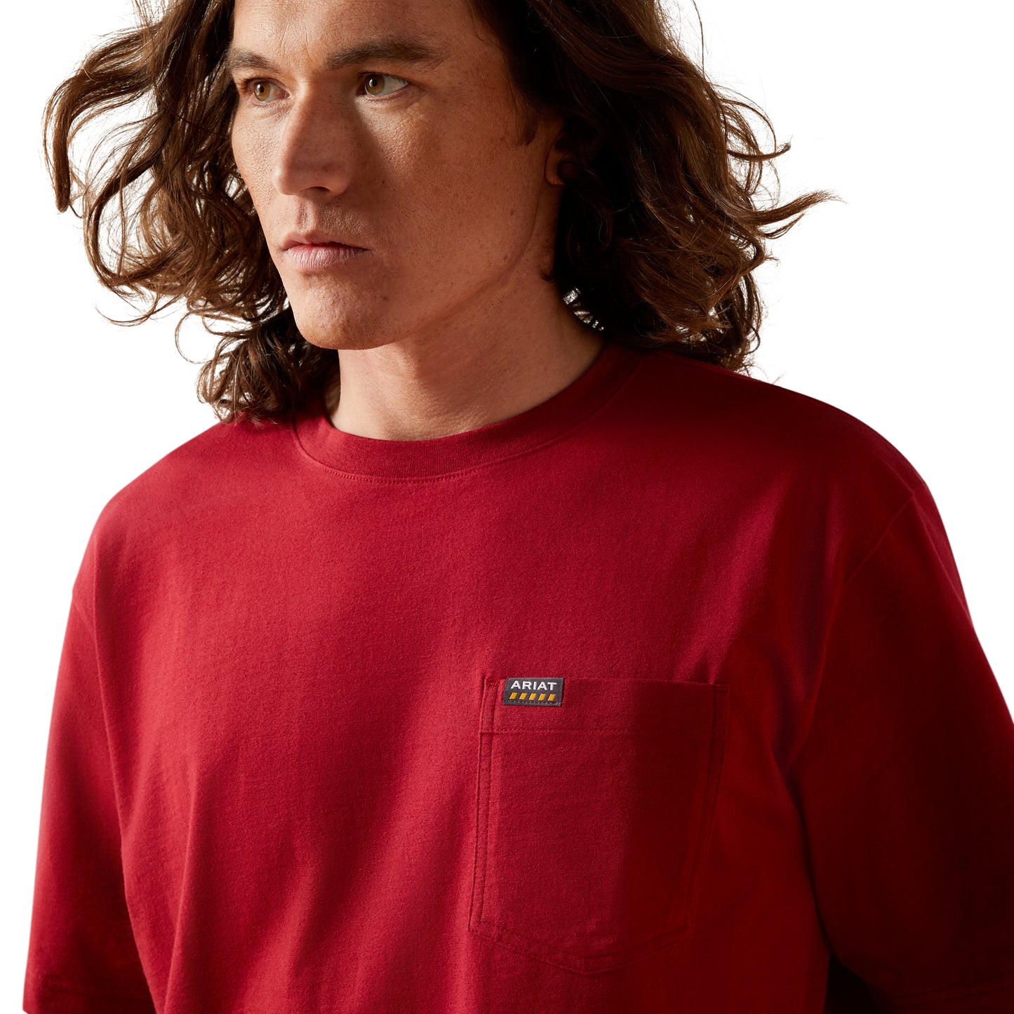 Ariat Men's Rebar Cotton Strong Standard Pocket T-Shirt 10064014