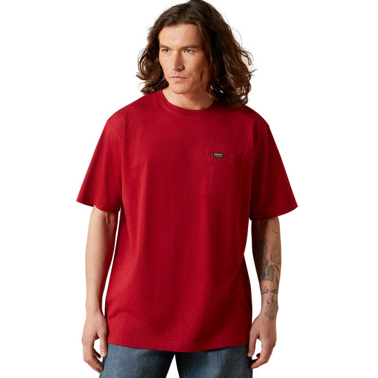 Ariat Men's Rebar Cotton Strong Standard Pocket T-Shirt 10064014