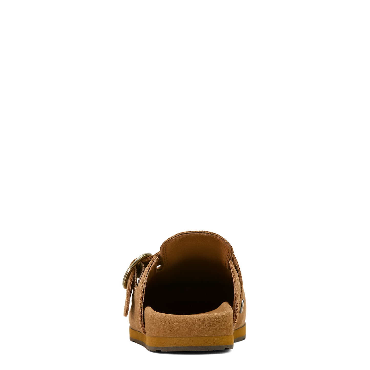 Ariat Ladies Country Mule Caramel Suede Slip On Shoes 10061236