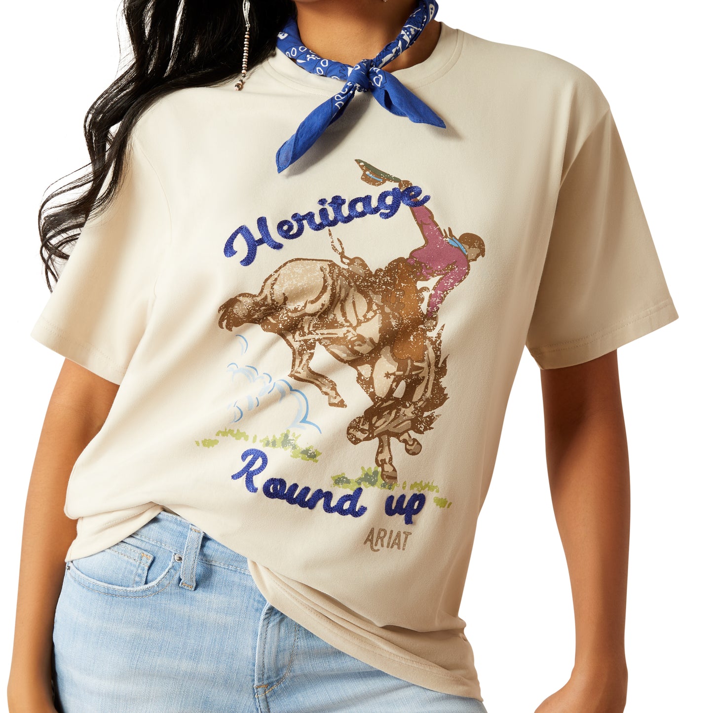 Ariat Ladies Heritage Ancient Scroll Graphic T-Shirt 10054552