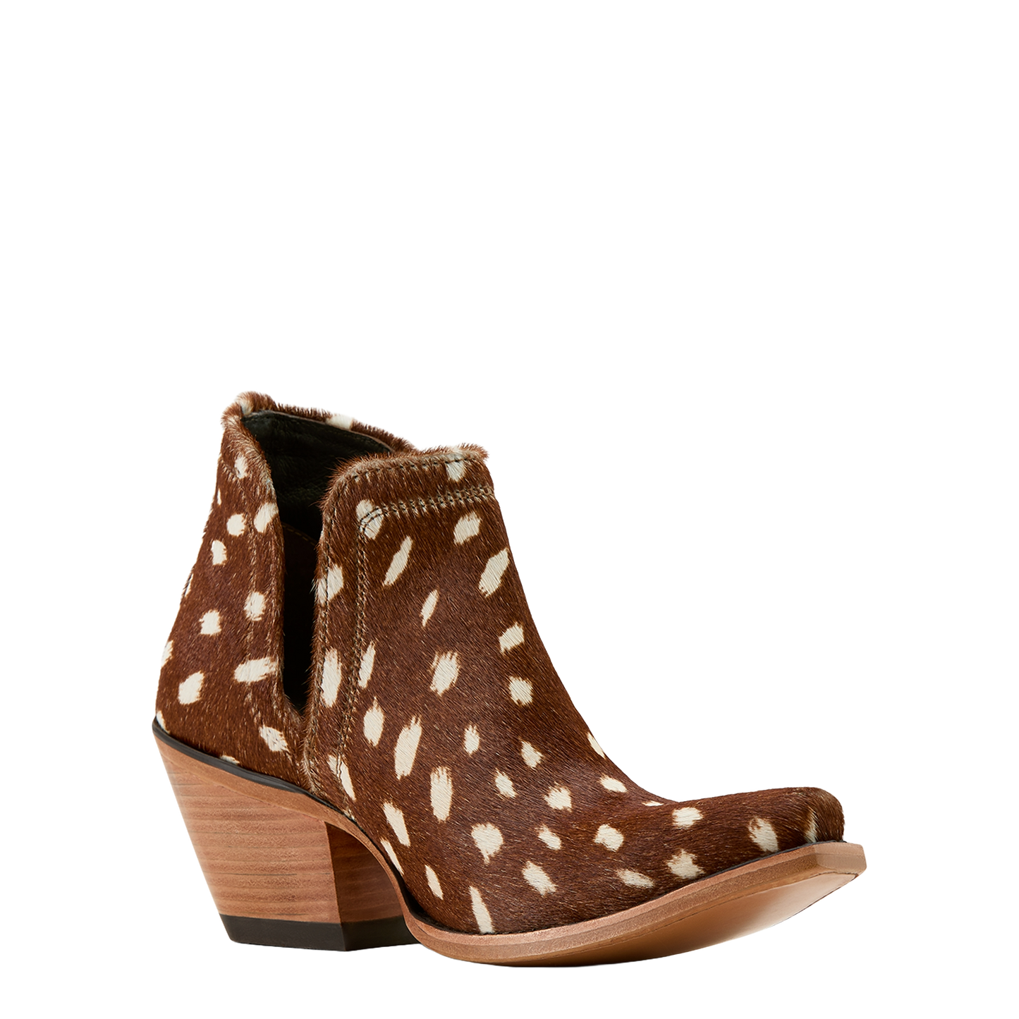 Ariat Ladies Dixon Brown Hair On Deer Print Western Boot 10061192