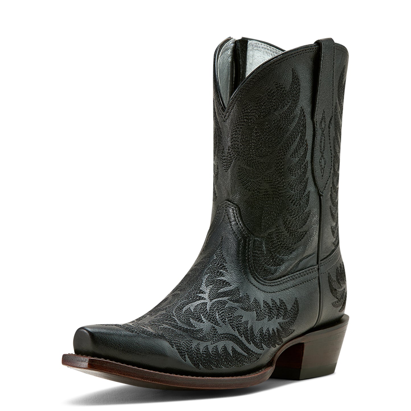 Ariat Ladies Cate Obsidian Leather X Toe Western Boot 10061248