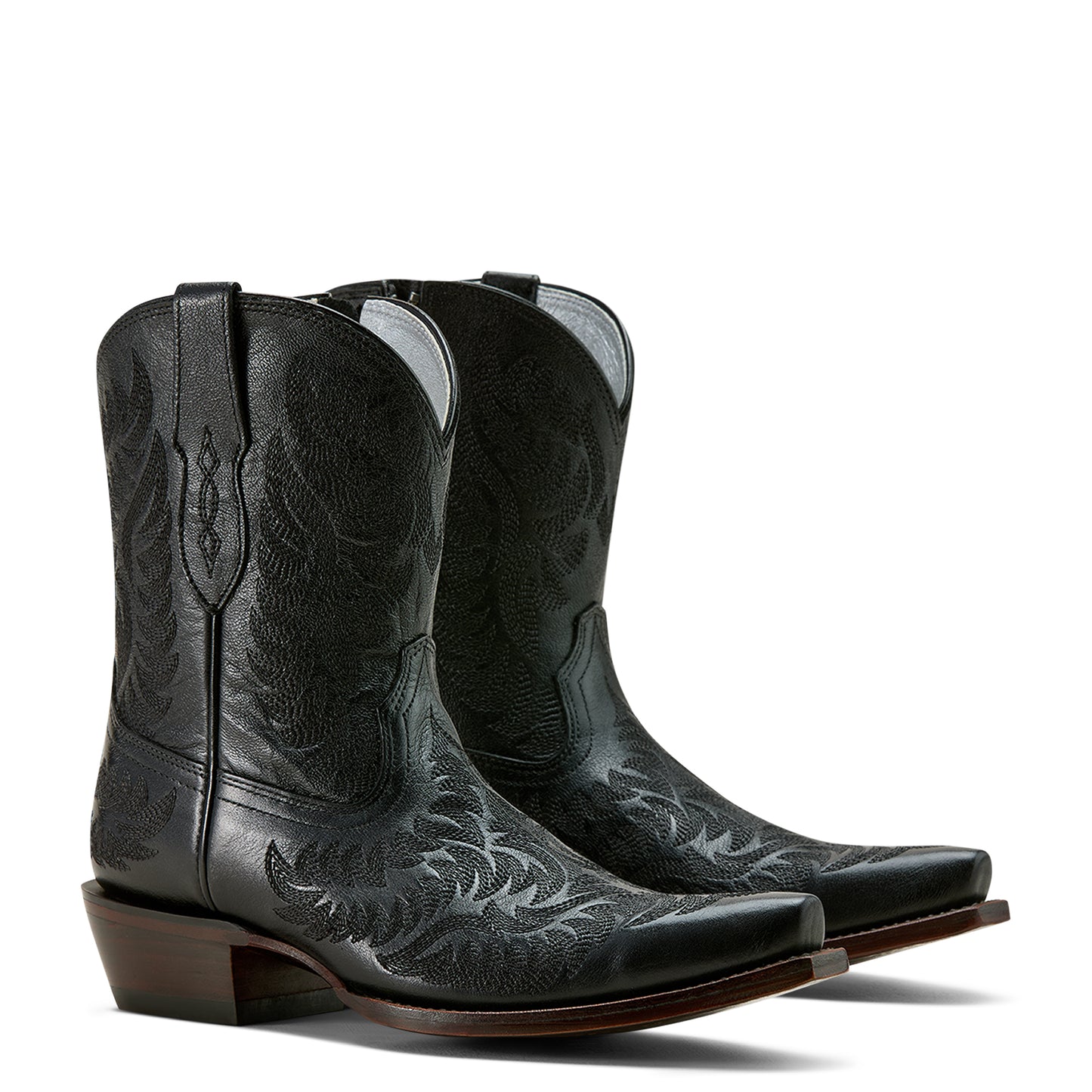 Ariat Ladies Cate Obsidian Leather X Toe Western Boot 10061248