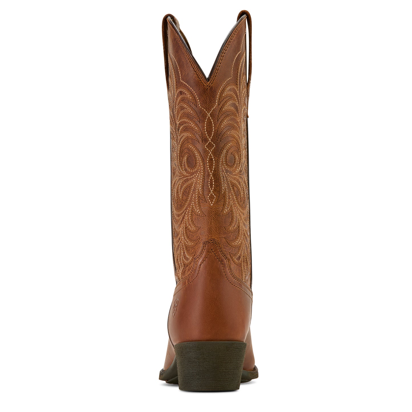 Ariat Ladies Heritage Rich Oak X Toe Western Boot 10061307