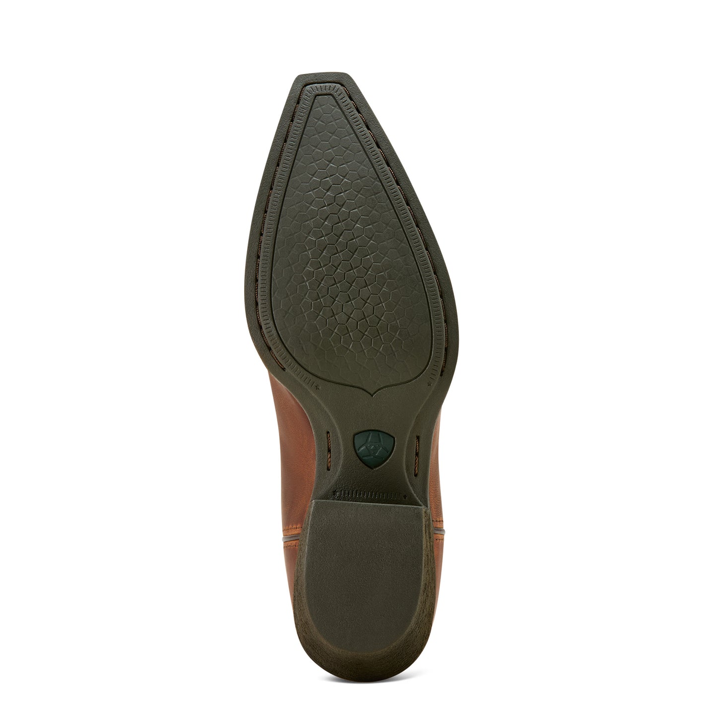 Ariat Ladies Heritage Rich Oak X Toe Western Boot 10061307