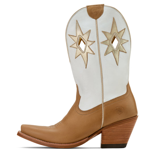 Ariat Ladies Starlight Flaxen Golden Western Boot 10061316