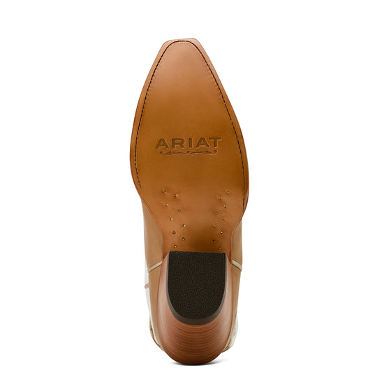 Ariat Ladies Starlight Flaxen Golden Western Boot 10061316