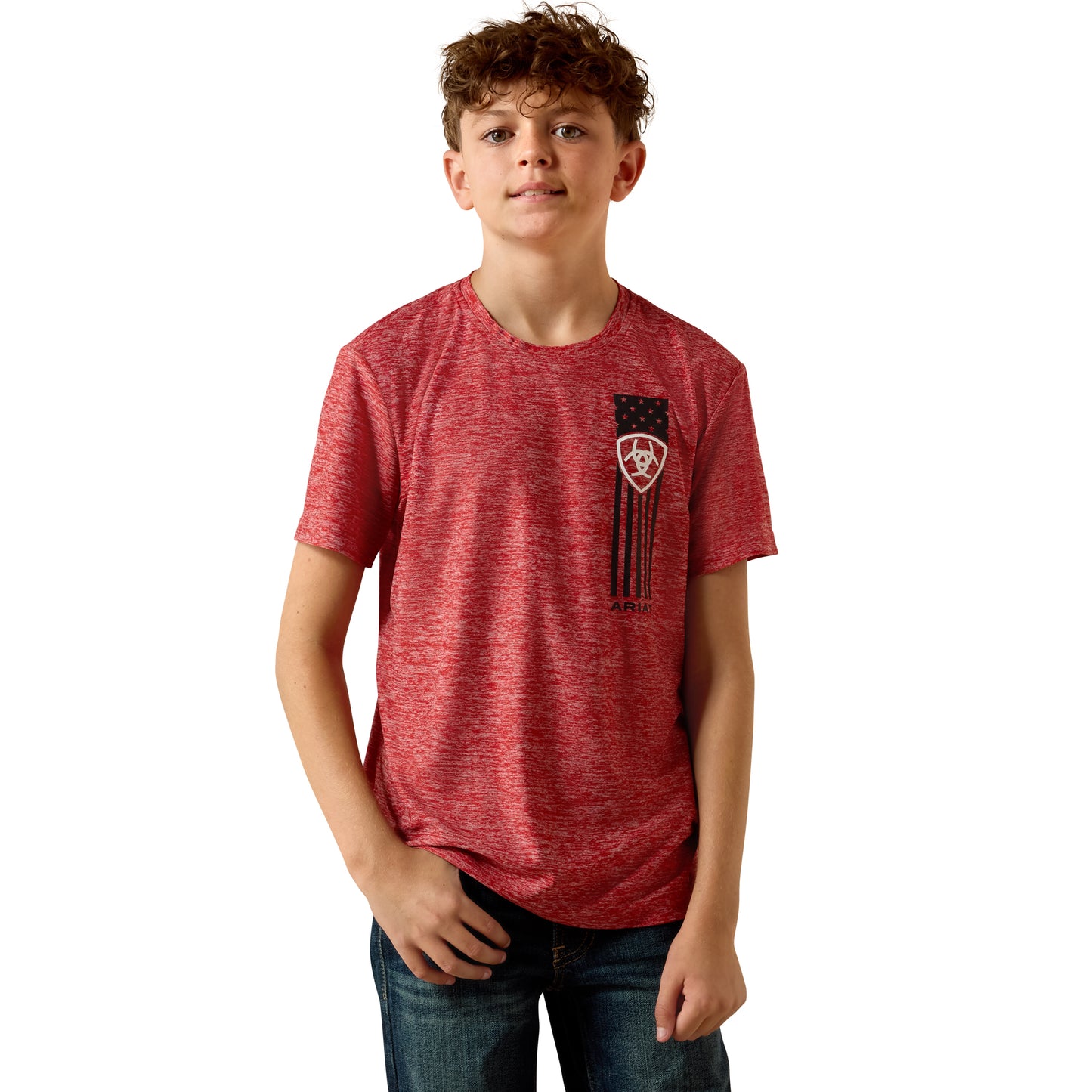Ariat Youth Boy's Patriot Stripe T-Shirt 10073539