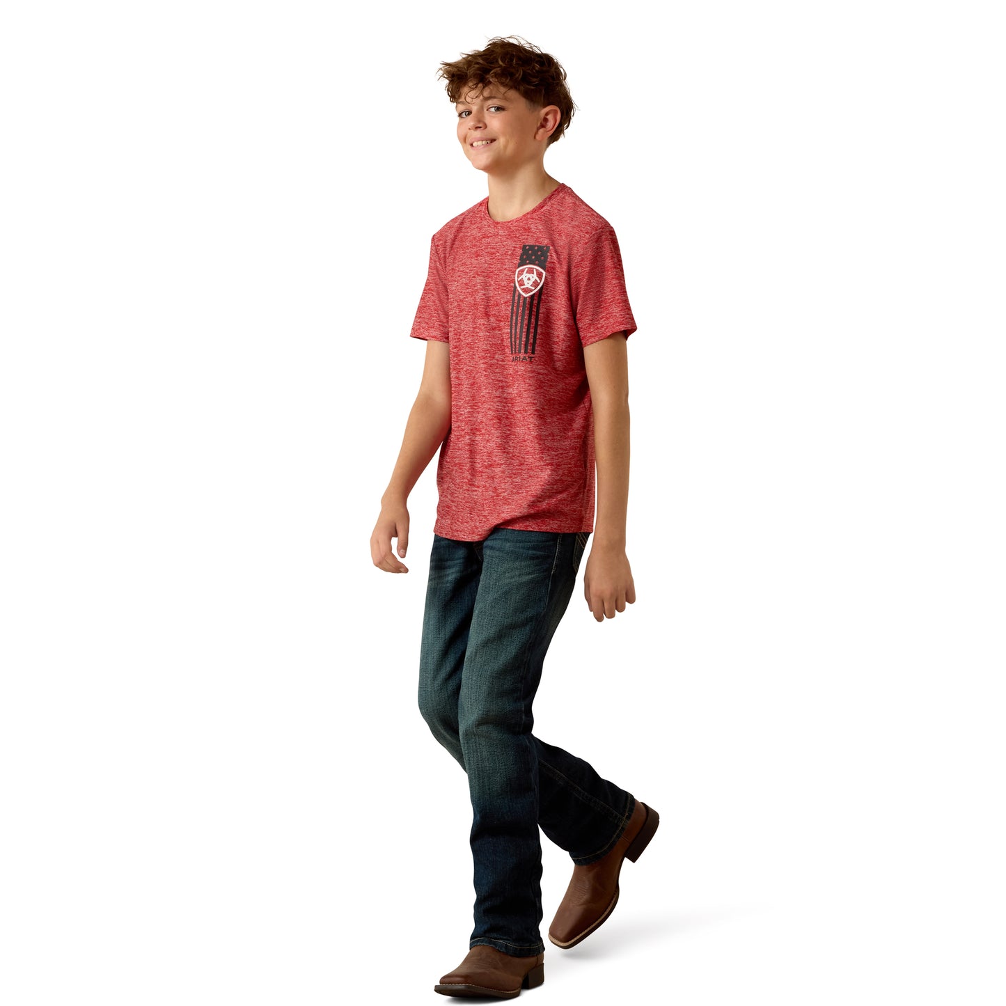 Ariat Youth Boy's Patriot Stripe T-Shirt 10073539