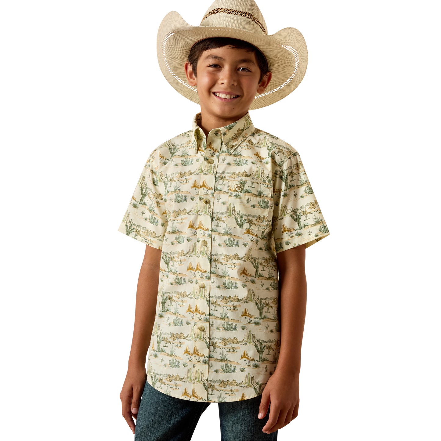 Ariat Youth Boy's Sable Button Down Shirt 10073672