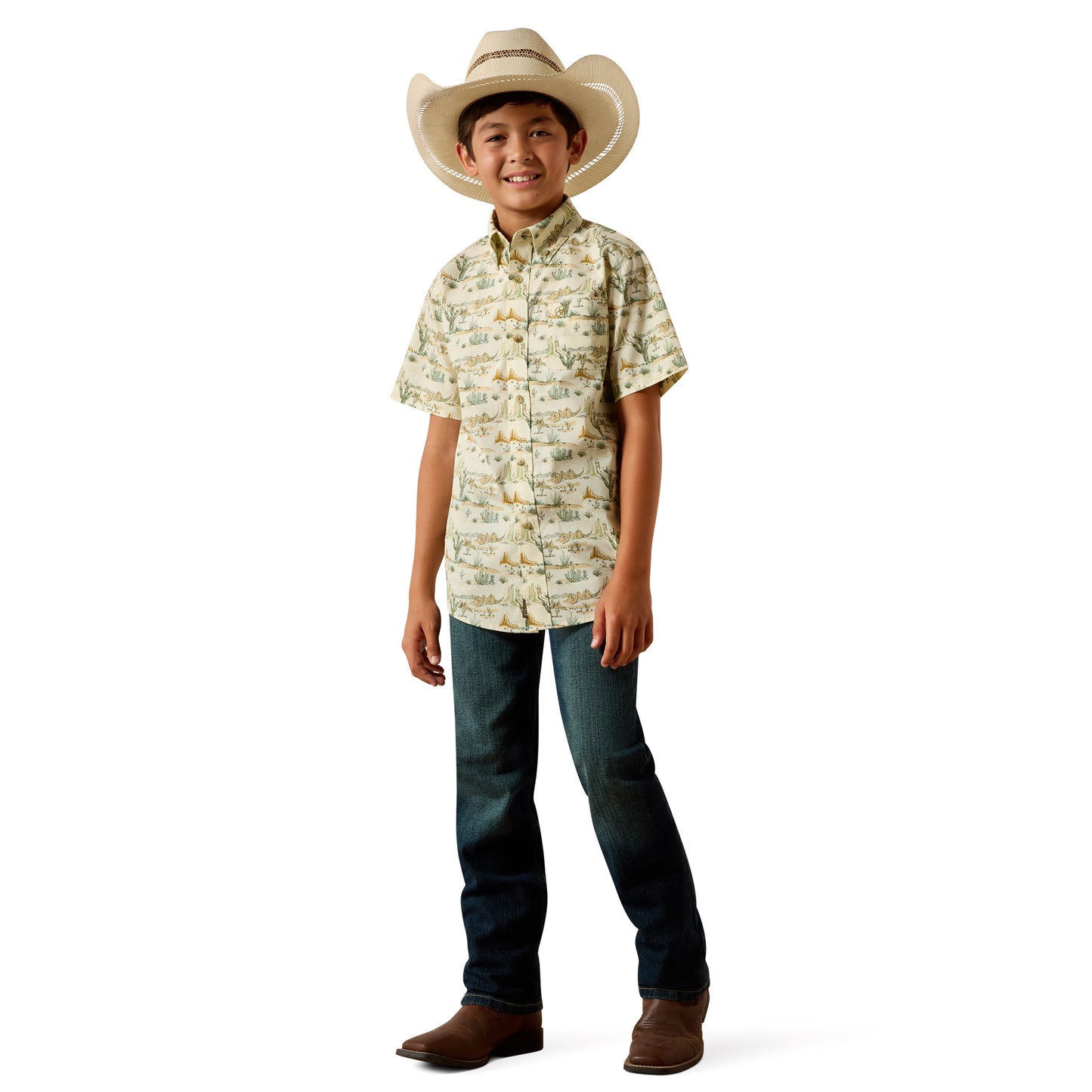 Ariat Youth Boy's Sable Button Down Shirt 10073672