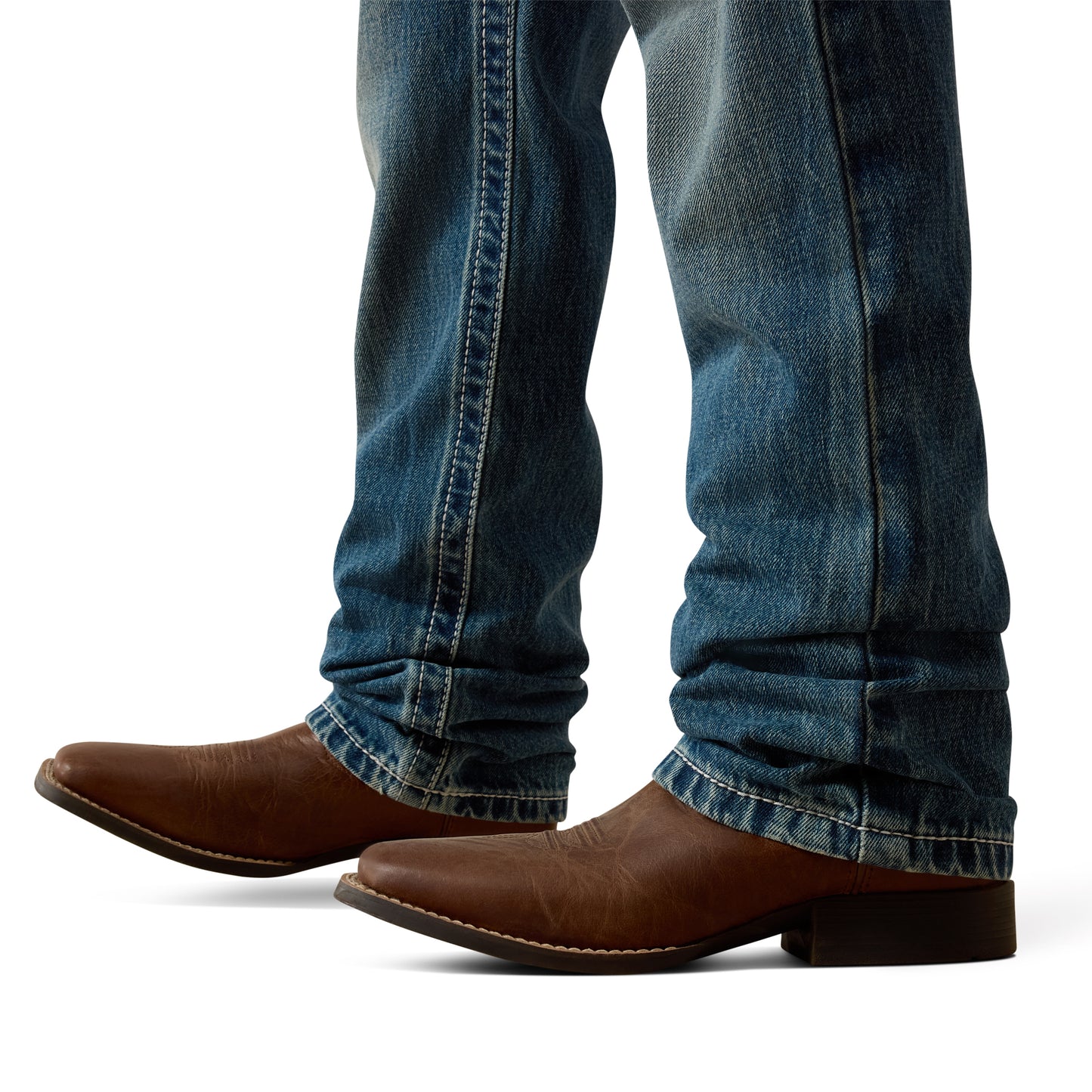 Ariat Youth Boy's Slim Carlington Straight Leg Dakota Denim Blue Jeans 10074789