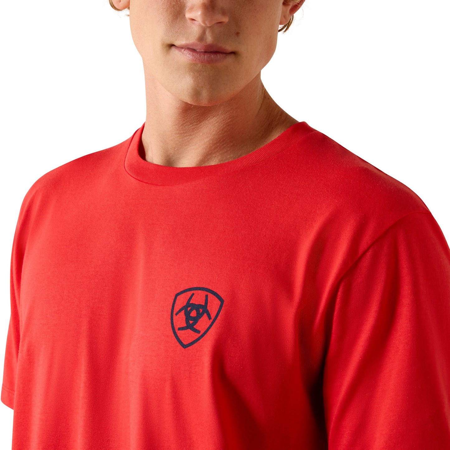 Ariat Men's Chinelos Hex Mars Red Classic Fit T-Shirt 10054352