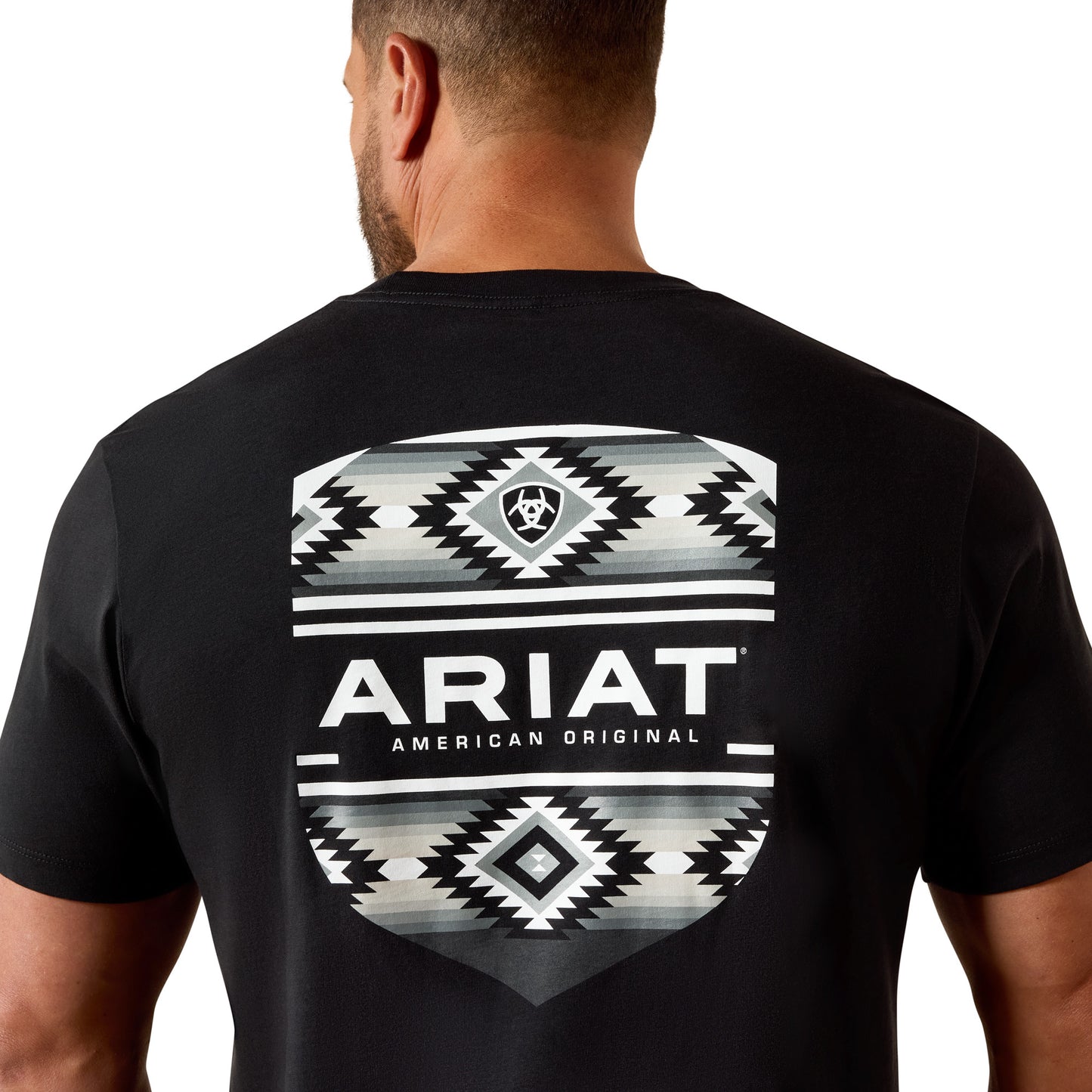 Ariat Men's Black Canyon Aztec Shield Classic Fit T-Shirt 10054353