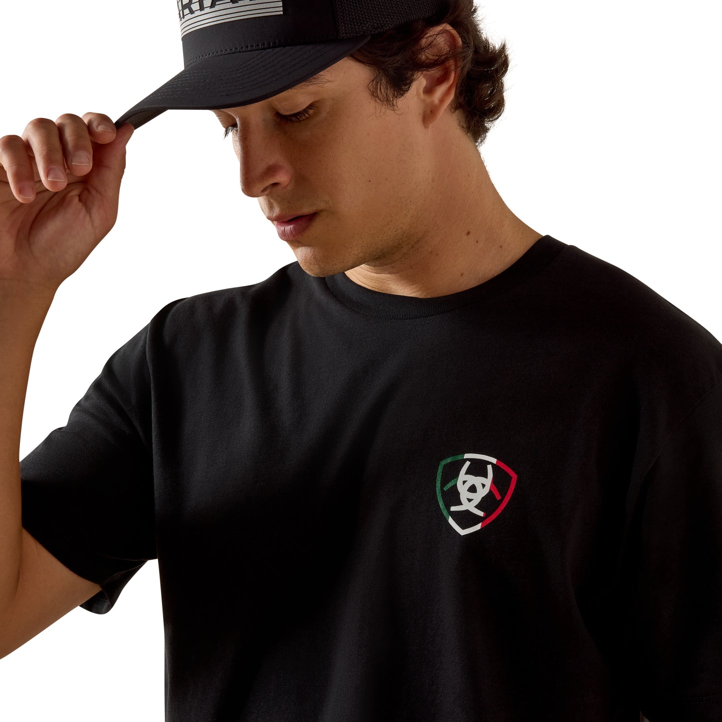Ariat Men's Black Buckin Baqueno Graphic Classic Fit T-Shirt 10060967