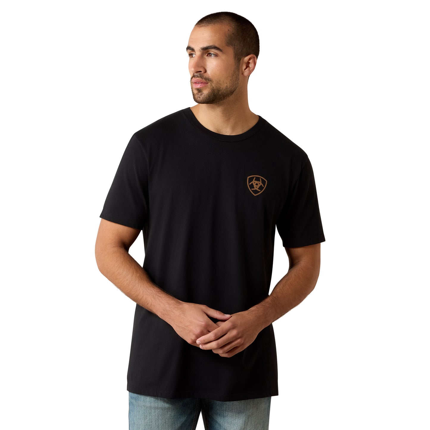 Ariat Men's Xray Bison Black Classic Fit T-Shirt 10060975