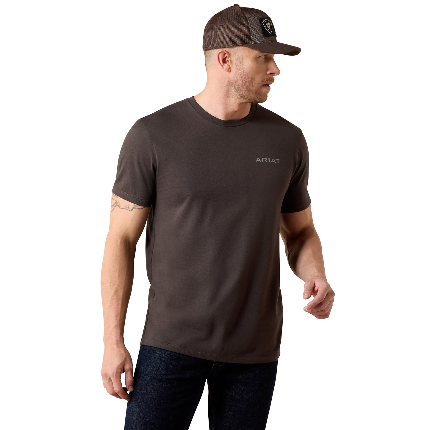 Ariat Men's Southwest Mountain Man Vintage Black Classic Fit T-Shirt 10062951