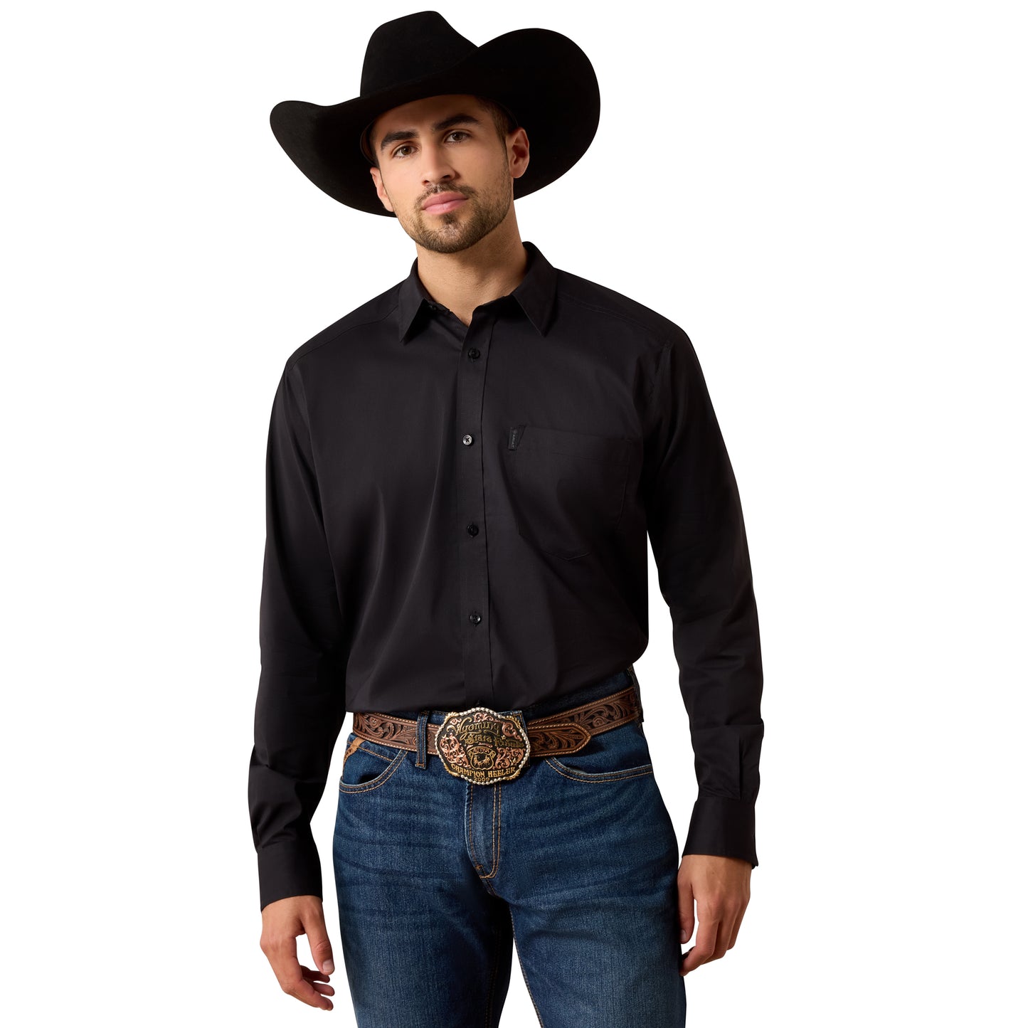 Ariat Men's Everything Classic Fit Black Shirt 10071100