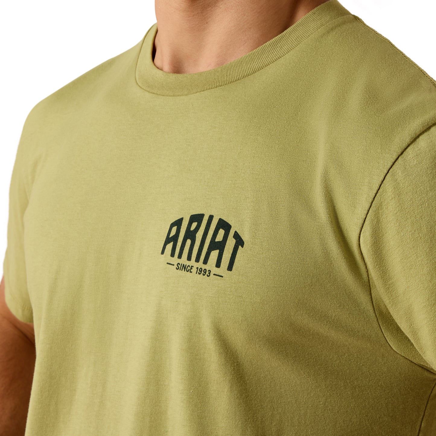 Ariat Men's Horse Without Name Tent Green Classic Fit T-Shirt 10071188