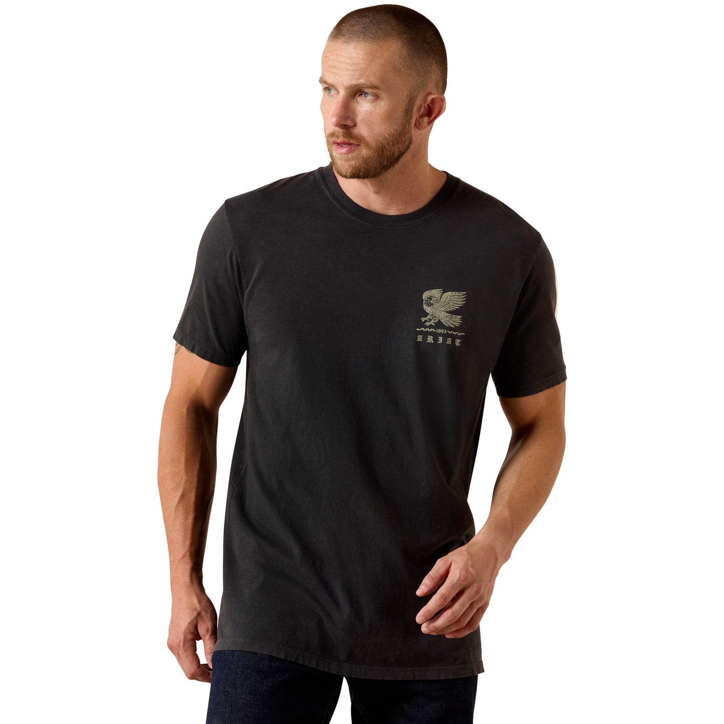 Ariat Men's Fuerza Y Destino Vintage Black Classic Fit T-Shirt 10071189