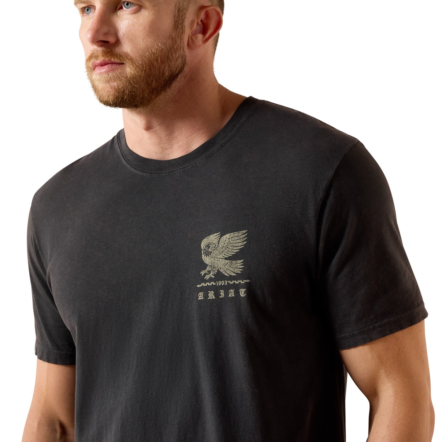 Ariat Men's Fuerza Y Destino Vintage Black Classic Fit T-Shirt 10071189