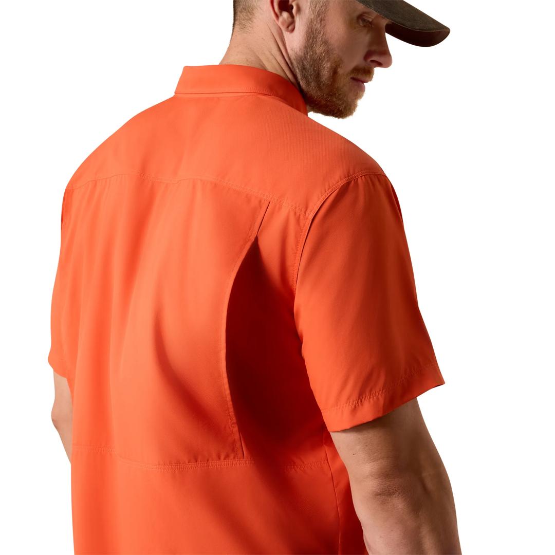Ariat Men's VentTEK Paprika Red Outbound Classic Fit Shirt 10071553 detail01