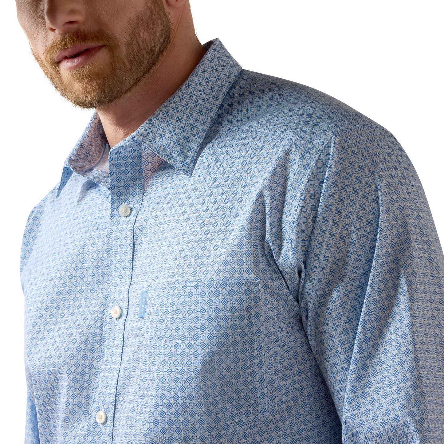 Ariat Men's Everything Classic Fit Blissful Blue Shirt 10071589
