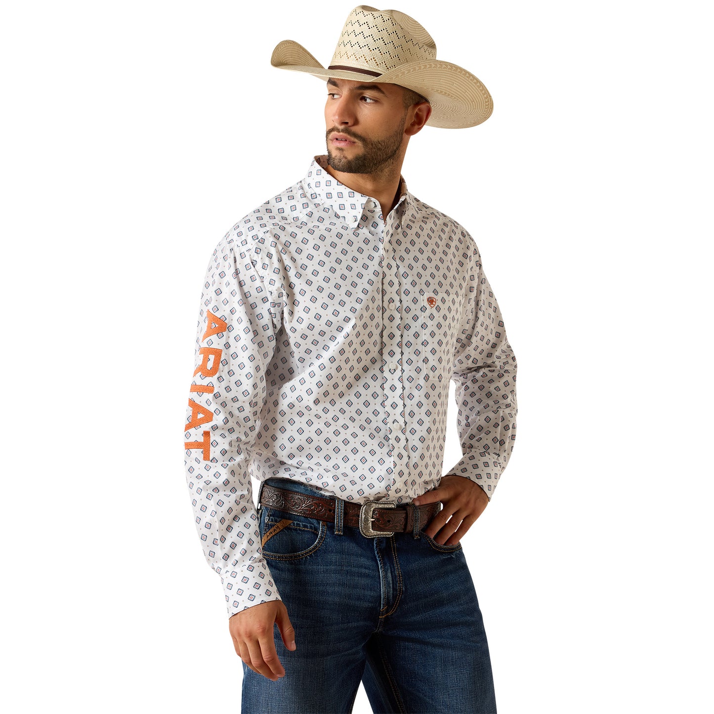 Ariat Men's Team Jericho Classic Fit Button Down Shirt 10071718
