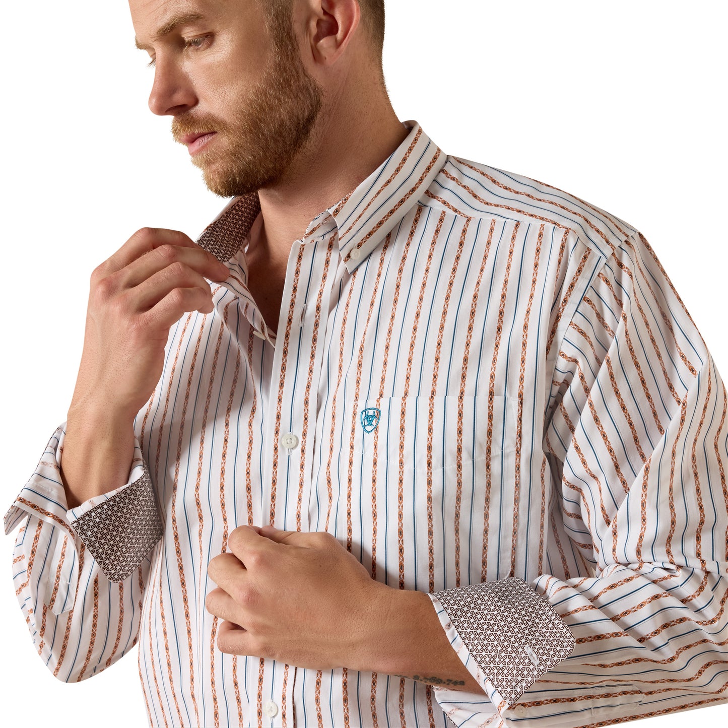 Ariat Men's Wrinkle Free Augustine Classic Fit Shirt 10071751